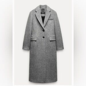 Zara Classic Gray Trench Coat
